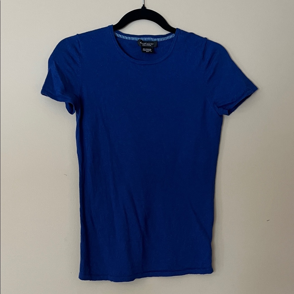 Lord & Taylor Cashmere T Shirt
